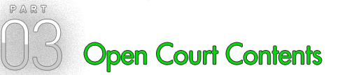 PART 03 Open Court Contents